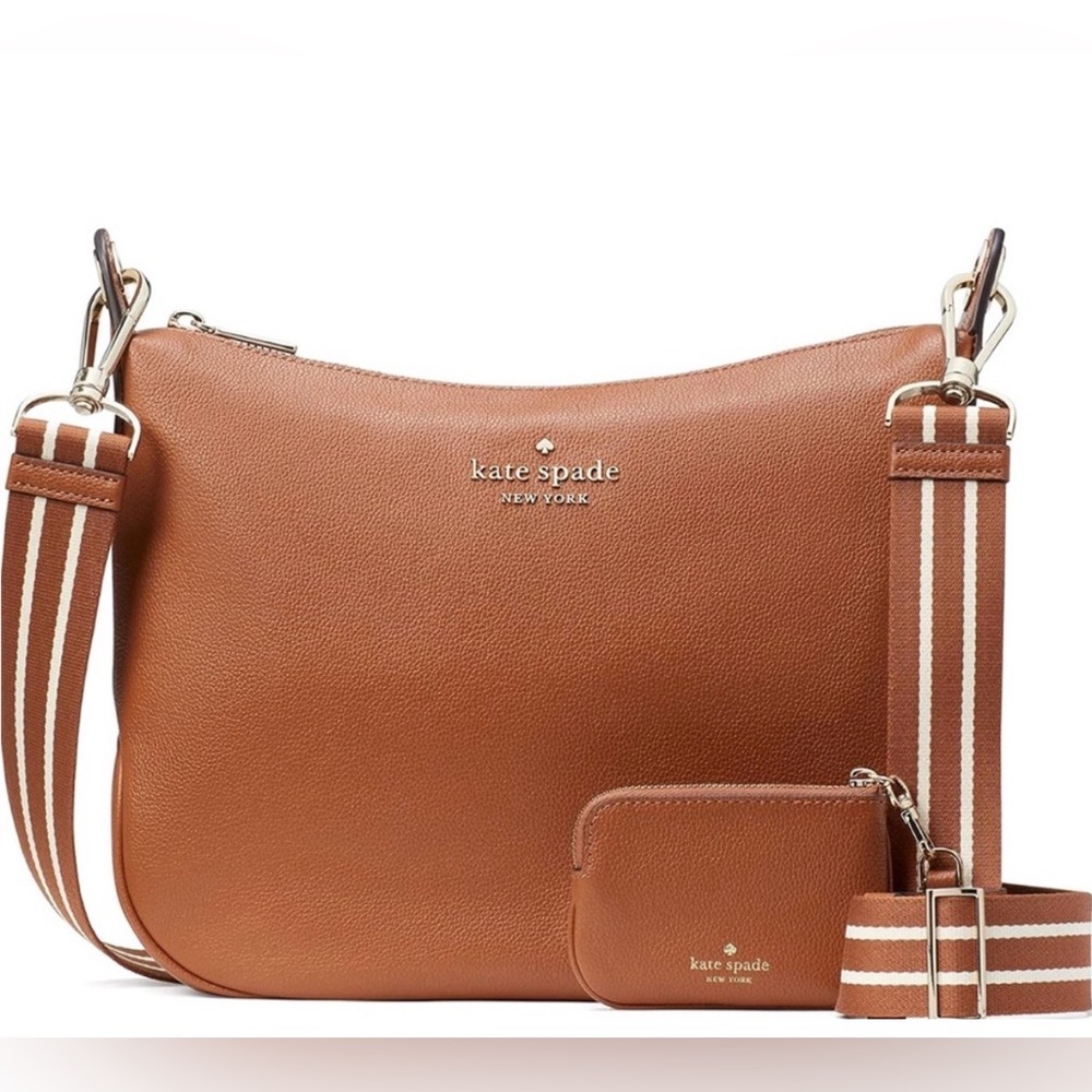 Kate Spade Rosie Crossbody with two straps- brand new with coin purse